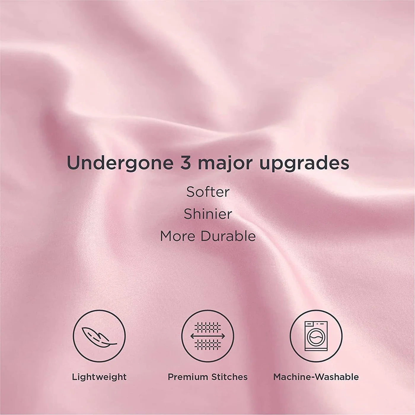 Bedsure Satin Pillowcase